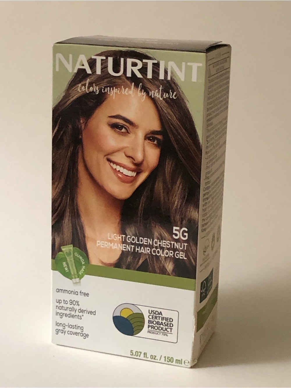 Naturtint 5G Light Golden Chestnut Permanent Hair Color Gel - Ammonia Free